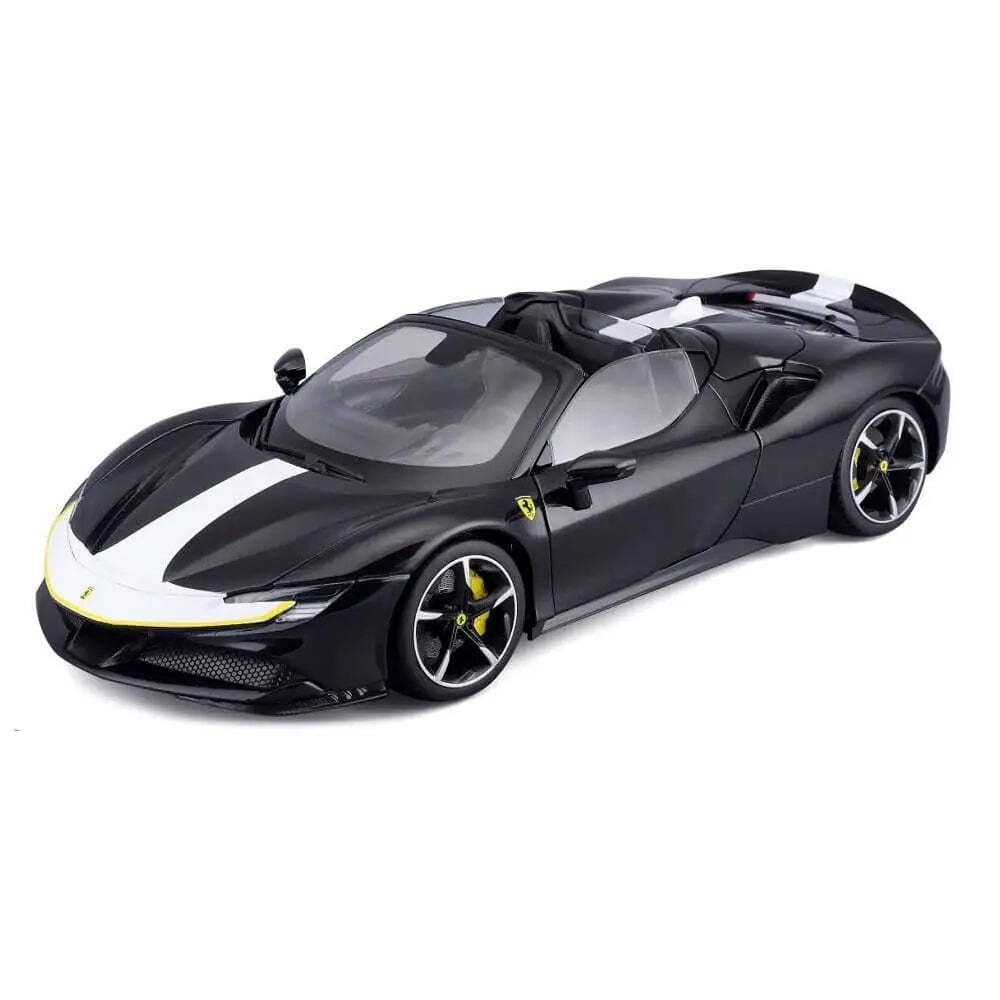 Amazon.com: Bburago 1/18 Ferrari Signature SF90 Spider - Black